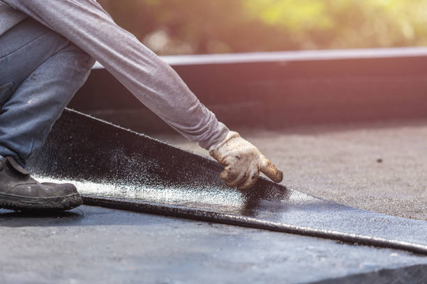 Professional Exterior Waterproofing technician working in Oaks, PA